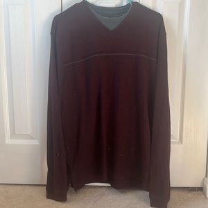 Maroon sweater